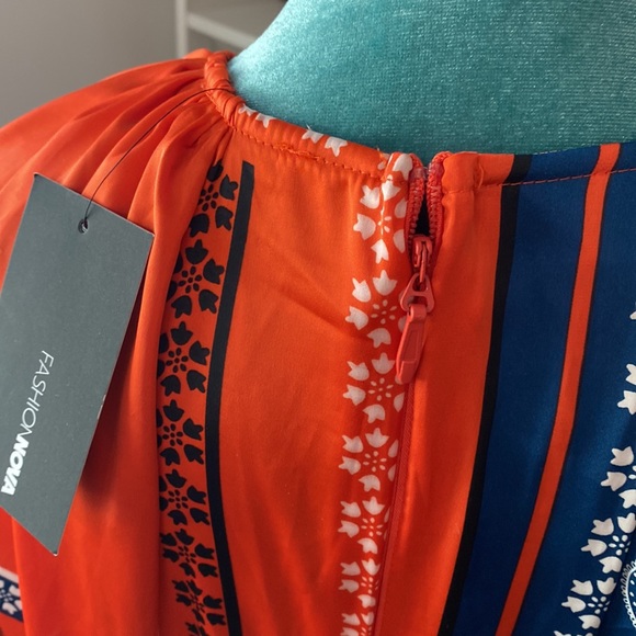 Fashion Nova All The Class Satin Mini Dress size 3X 🍊 - Picture 6 of 10